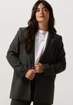 SELECTED FEMME donkergrijze blazer slfrita ls relaxed blazer>DAMES Pakken|Co-Ord Sets