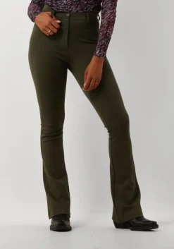 FREEBIRD e flared broek plien>DAMES Broeken