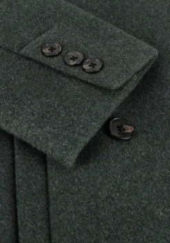 donkergroene modström mantel odelia coat