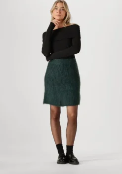 donkergroene msch copenhagen minirok mschannalisa skirt
