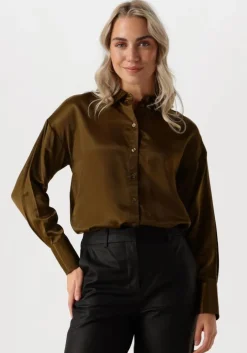 donkergroene my essential wardrobe t-shirt estellemw shirt