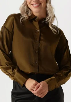 donkergroene my essential wardrobe t-shirt estellemw shirt