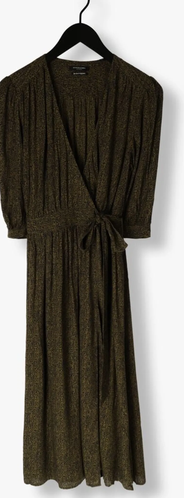 SCOTCH & SODA e midi jurk midi wrap dress>DAMES Jurken