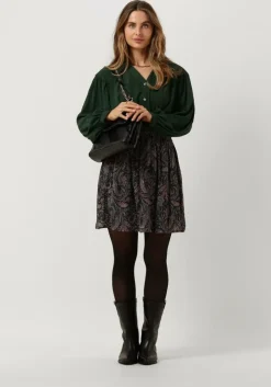 donkergroene semicouture blouses s2wu01