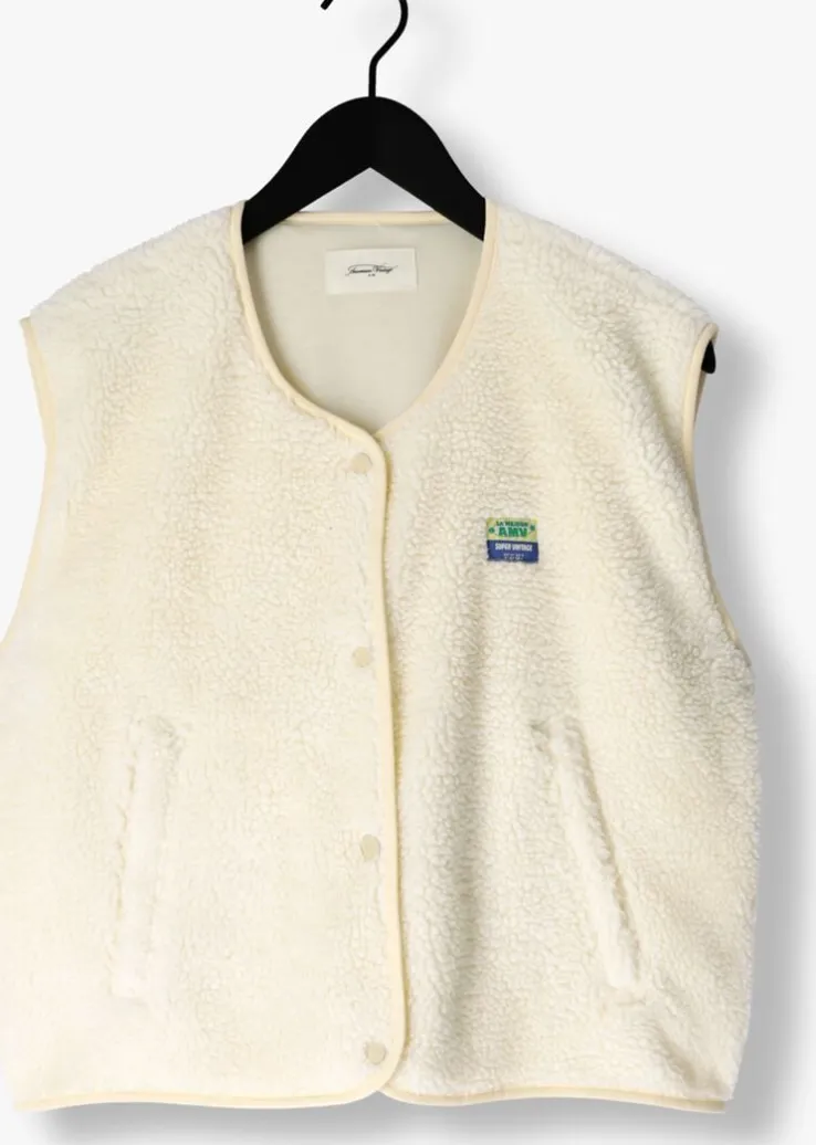 ecru american vintage gilet hoktown