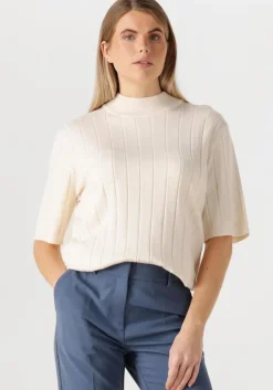 ecru bruuns bazaar t-shirt glady knit