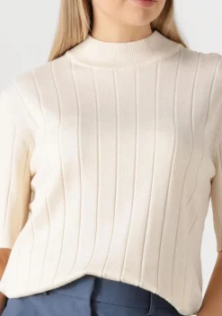 ecru bruuns bazaar t-shirt glady knit