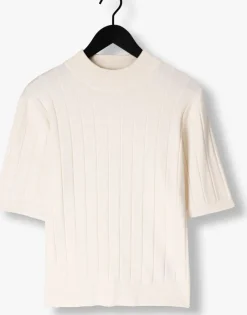 ecru bruuns bazaar t-shirt glady knit