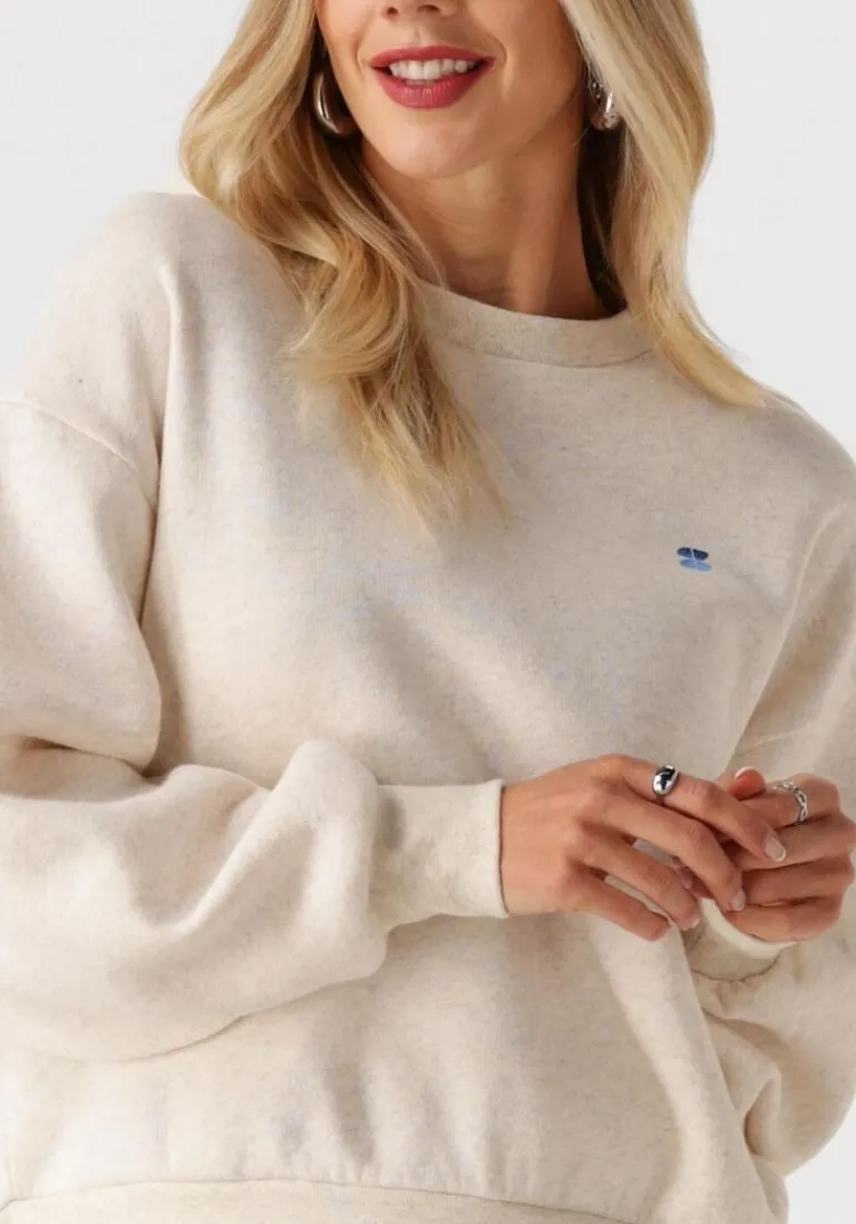 BY-BAR sweater bibi dancing melange sweater>DAMES Truien & Vesten