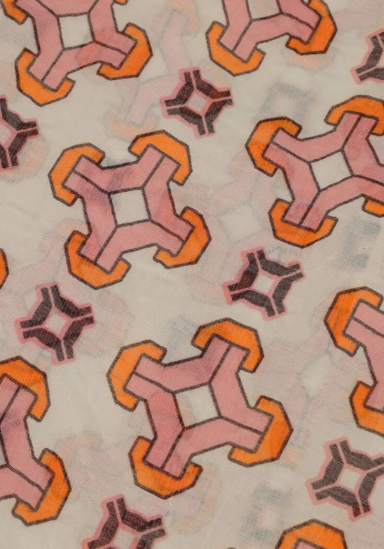 CO'COUTURE co'couture midi jurk sunrise crop egypt dress>DAMES Jurken