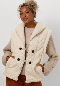 ecru fabienne chapot gilet merlin gilet