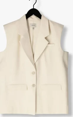 ecru gestuz gilet gzseaver sl waistcoat