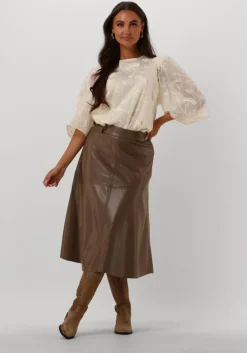 ecru minus blouses piper round neck blouse