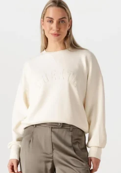 ecru mos mosh trui mmcelli o-ls sweatshirt
