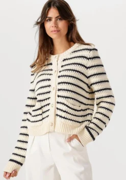 OMODA ATELIER vest om-izzy x iris>DAMES Truien & Vesten