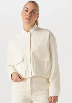 ecru second female jack liu new bomber