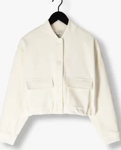 ecru second female jack liu new bomber