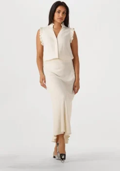 SELECTED FEMME maxirok slfviva-lena hw ankle skirt>DAMES Rokken