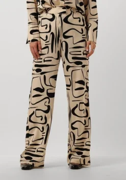 STUDIO AMAYA wijde broek anna>DAMES Co-Ord Sets|Broeken