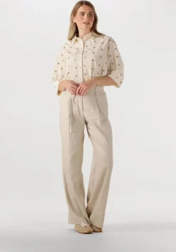 ecru summum blouses 3/4 sleeve blouse top linen