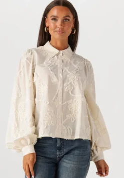 SUMMUM blouses blouse tape pattern voile>DAMES Blouses