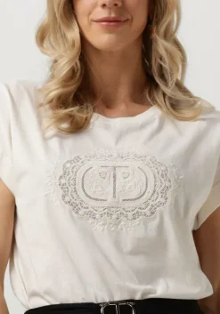 ecru twinset milano t-shirt knitted t-shirt