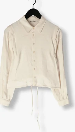 ecru vanilia blouses romantic structure shirt