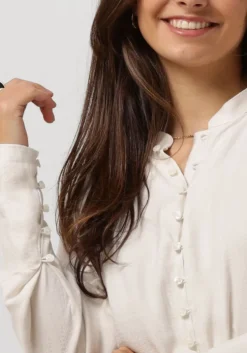 ecru vanilia blouses wavy texture blouse