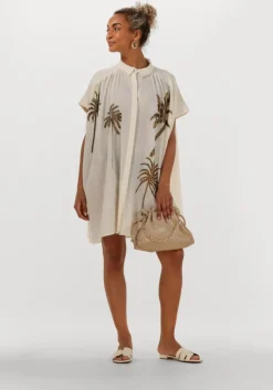 ecru wild mini jurk clovis