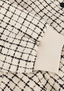 ecru withblack jack wblmaia boucle jacket