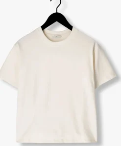 ecru withblack t-shirt wblwilma ss tee