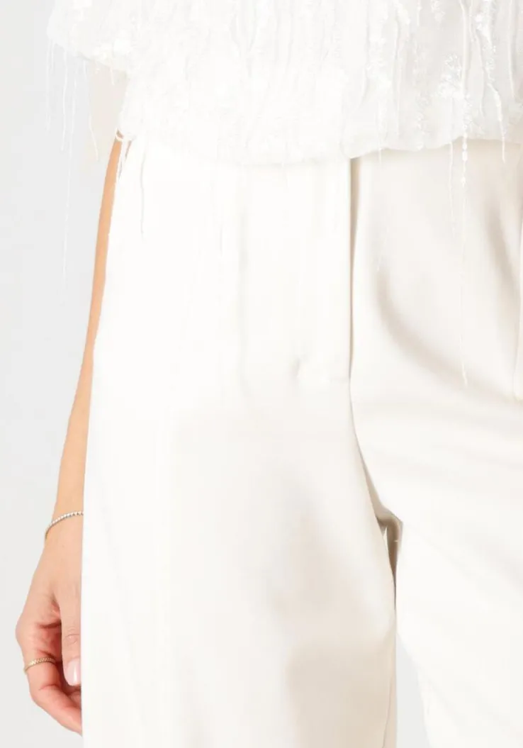 ecru y.a.s. pantalon yasizzie hw wide pant s.