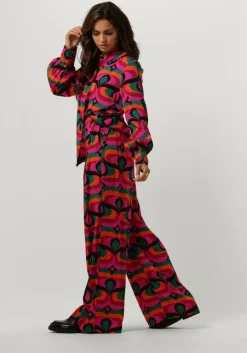 fuchsia idano wijde broek hilde sixties
