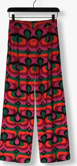 fuchsia idano wijde broek hilde sixties