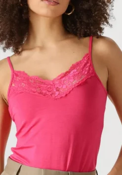 fuchsia jansen amsterdam top alora hemdje tc 103 spaghetti with lace