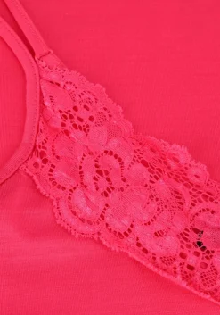 fuchsia jansen amsterdam top alora hemdje tc 103 spaghetti with lace