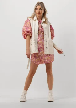 fuchsia vanessa bruno mini jurk louri