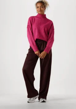 fuchsia y.a.s. trui yasbalis ls high neck knit