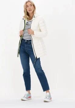 BEAUMONT gewatteerde jas long hooded jacket>DAMES Jassen