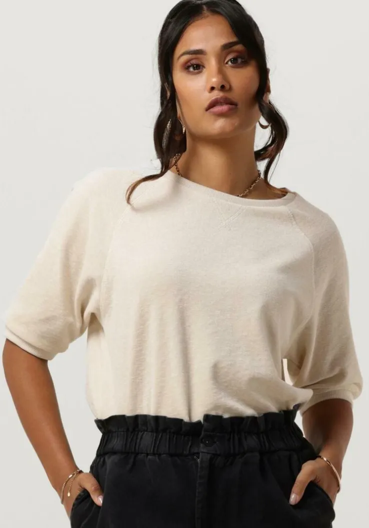 gebroken wit by-bar top neva slub top