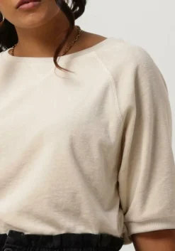 gebroken wit by-bar top neva slub top