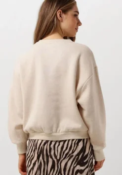 gebroken wit by-bar trui bibi small logo sweater