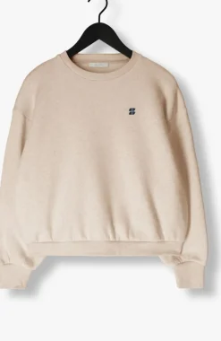 gebroken wit by-bar trui bibi small logo sweater