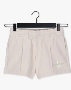 CALVIN KLEIN korte broek monogram logo sweatshort><noscript><img width=