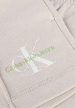 CALVIN KLEIN korte broek monogram logo sweatshort><noscript><img width=