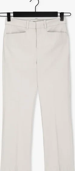 gebroken wit drykorn pantalon basket