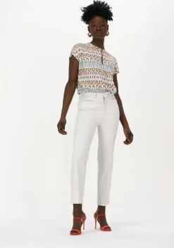 gebroken wit drykorn pantalon basket