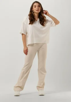 gebroken wit drykorn top navini