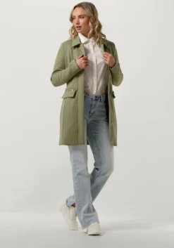 gebroken wit jansen amsterdam blouses wfe722 embroidered blouse 3/4 puffed sleeve