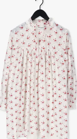 gebroken wit lollys laundry mini jurk georgia